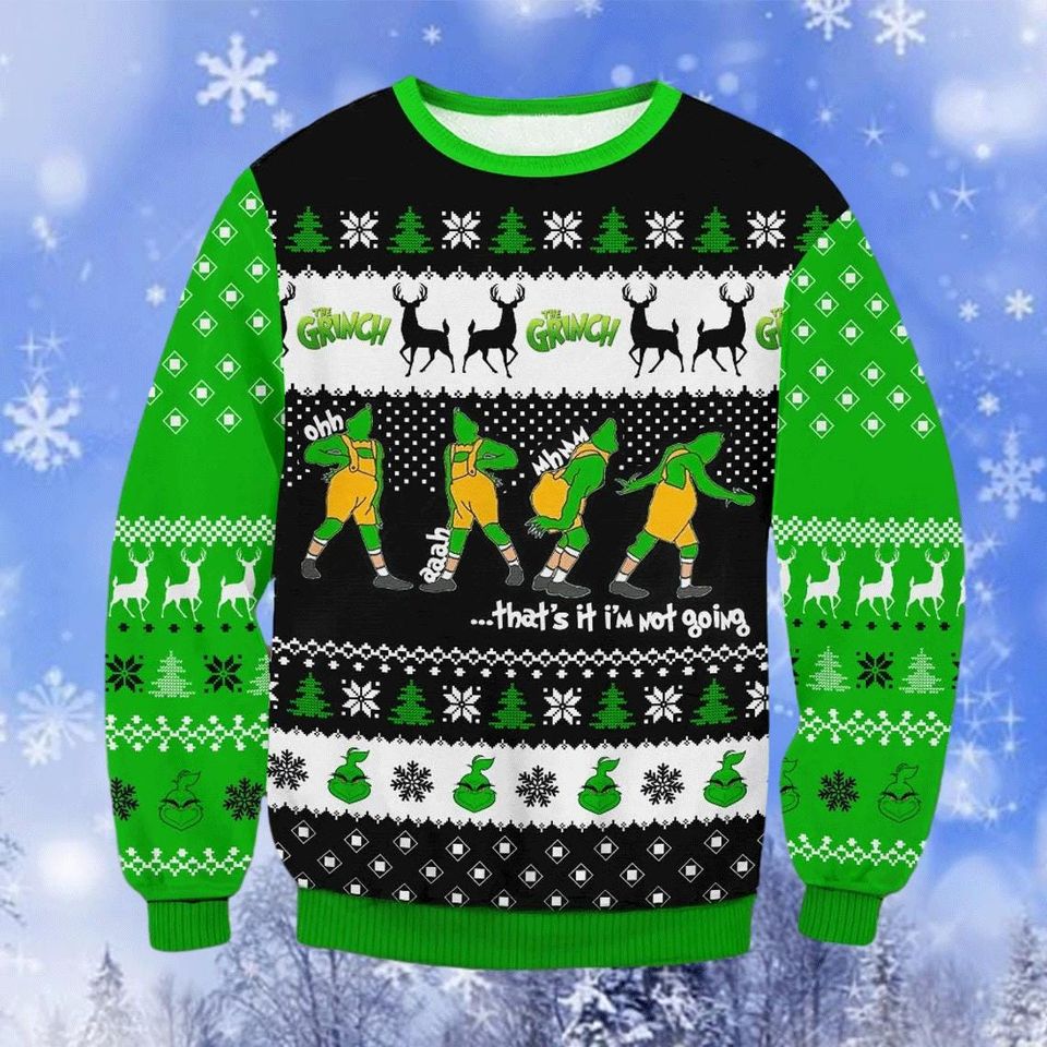 Funny Character Christmas Ugly Sweater Gift