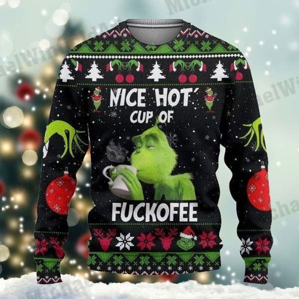 Funny Character Christmas Ugly Sweater, The Funny Character Christmas Sweater