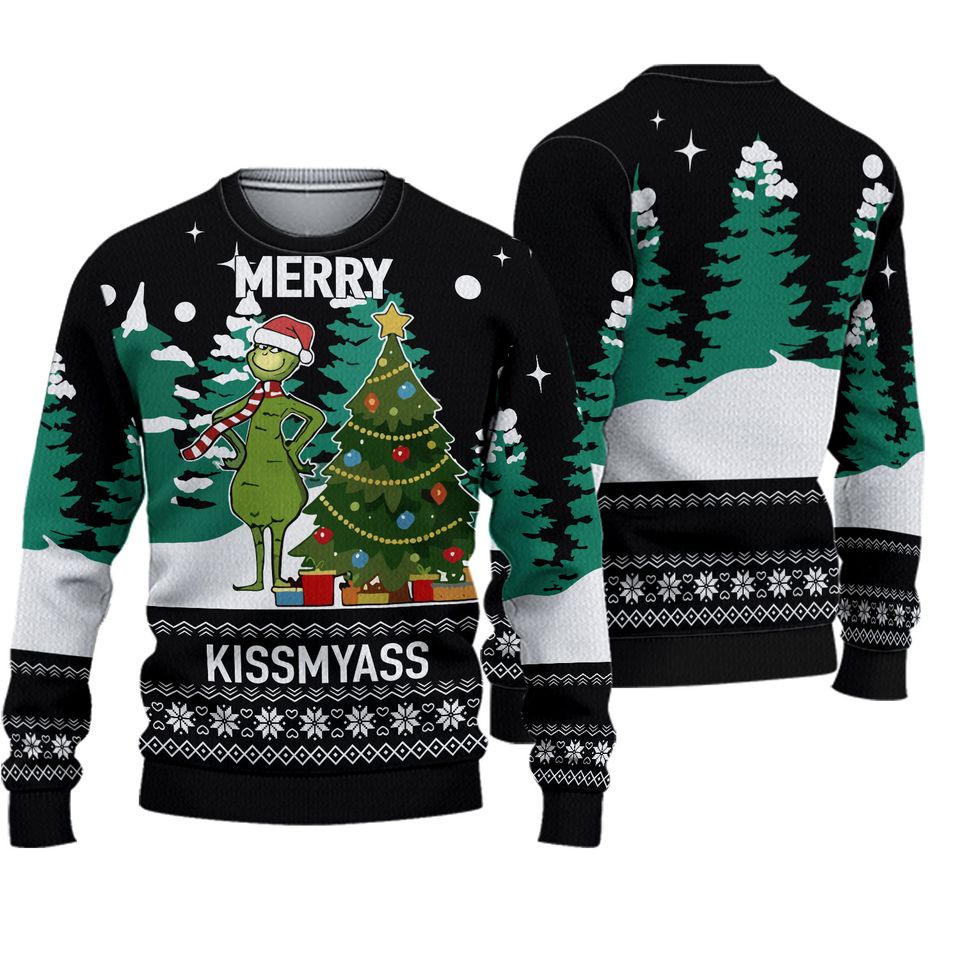 funny character Ugly Christmas Sweater, The Ugly