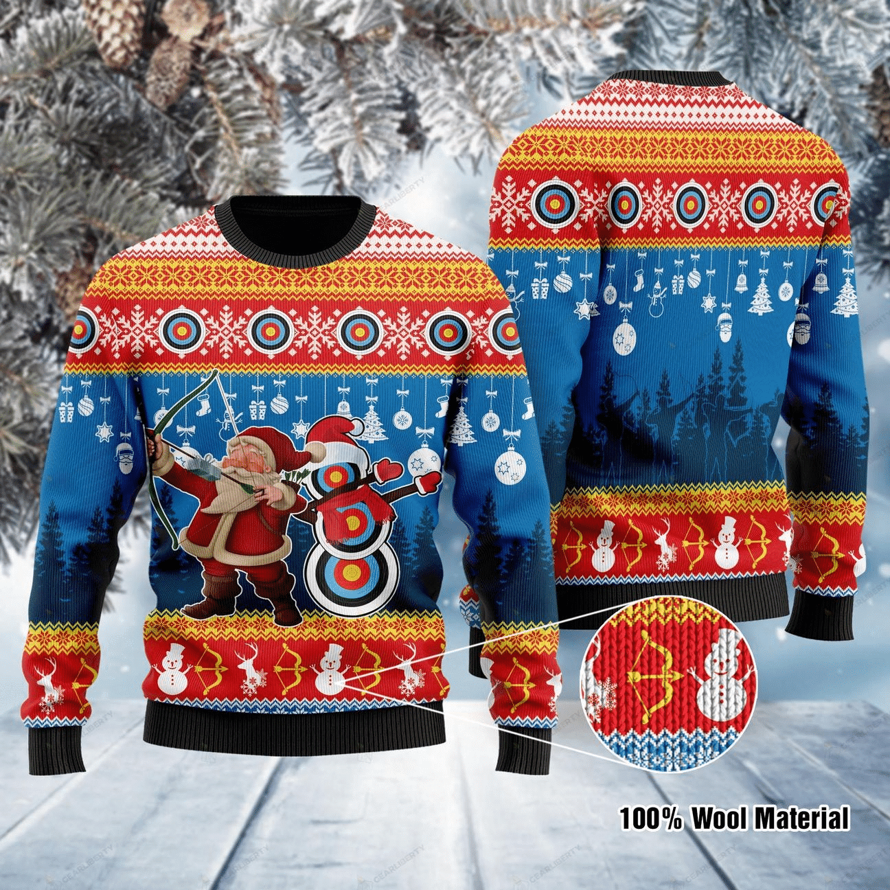 Funny Christmas Santa  Ugly Christmas Sweater Adult 3D Funny Matching for family