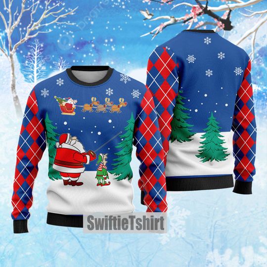 Funny Delivery Santa Ugly Christmas Sweater - Image 11
