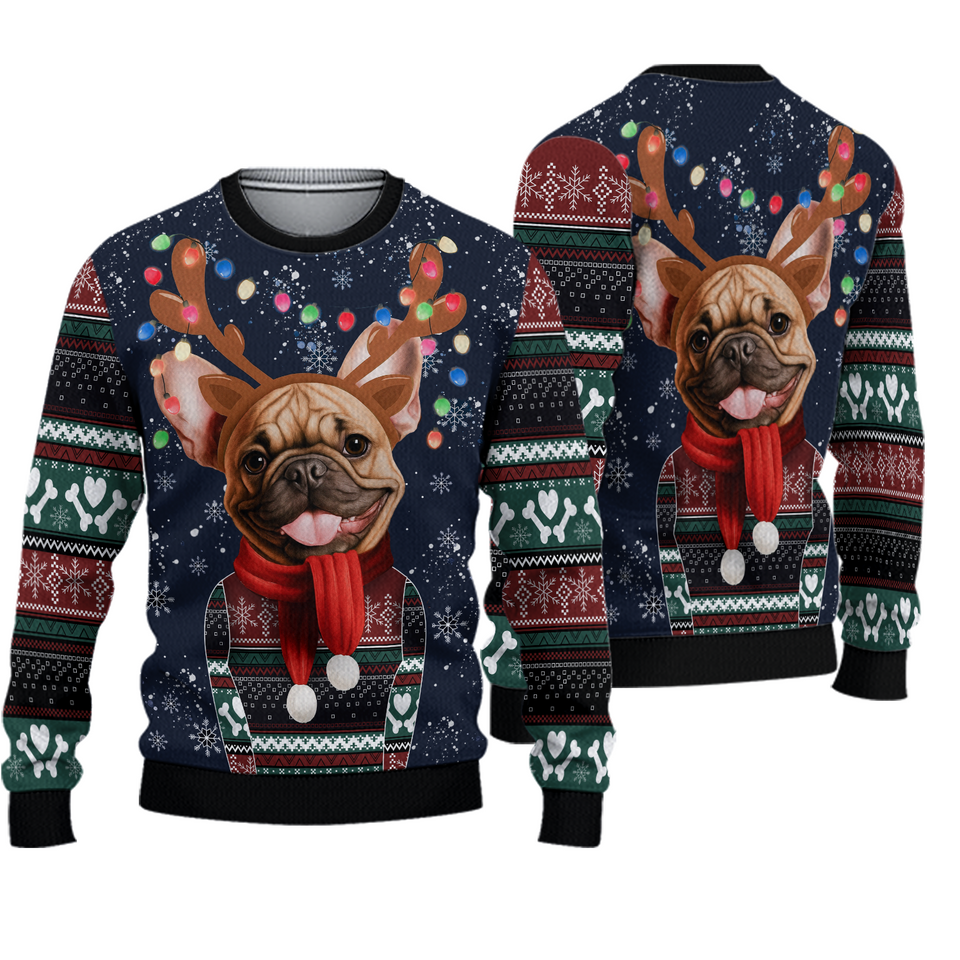 Funny Dog Christmas Sweaters fo