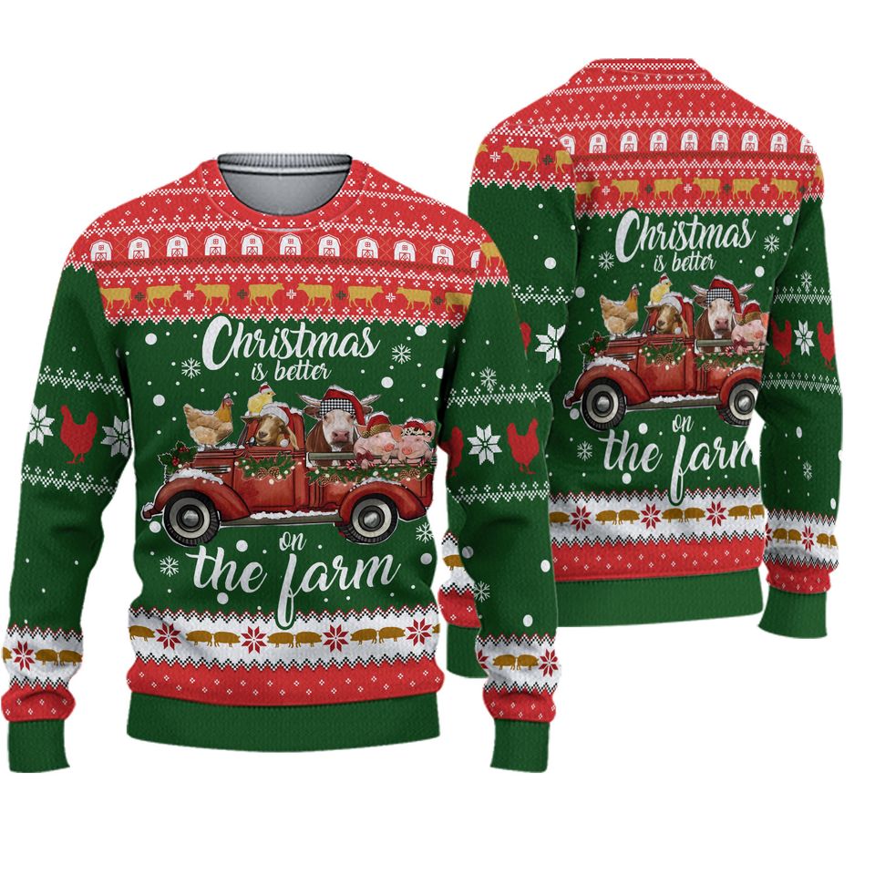Funny Goat Ugly Christmas Sweater