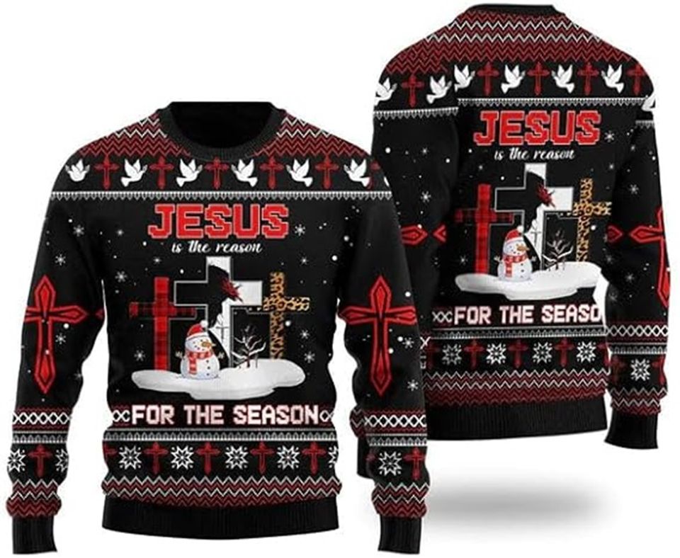Funny Jesus Christmas Sweatshirts New In Xms Sweatshirt