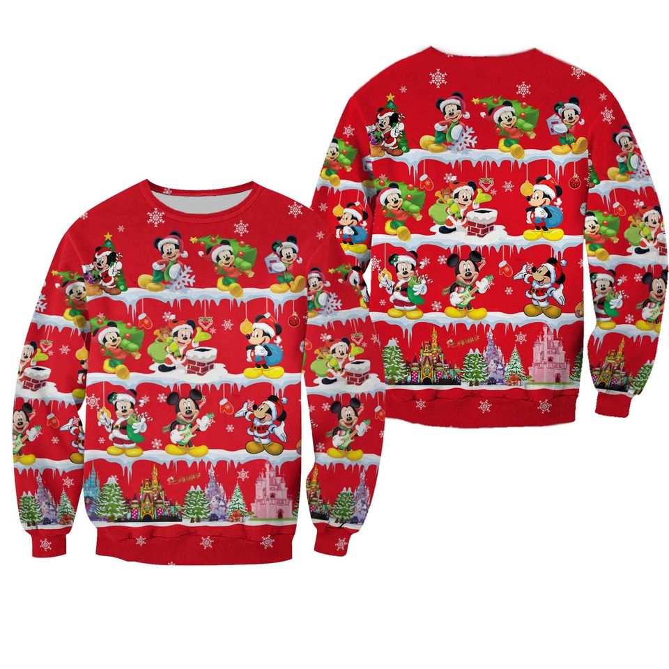 Funny Mouse Merry Christmas Ugly Sweater