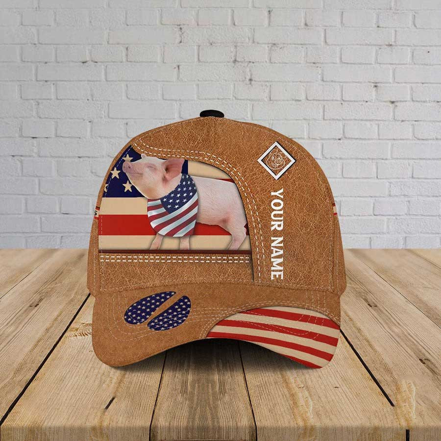 Funny Pig Hats for Girl, Just A Girl Who Loves Pig Classic Cap for Daughter Trucker Hats Custom Hats Gifts For Men & Women