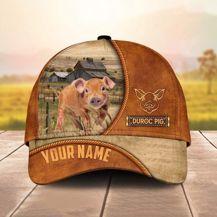 Funny Pig Hats for Girl, Just A Girl Who Loves Pig Classic Cap for Daughter Trucker Hats Custom Hats Gifts For Men & Women