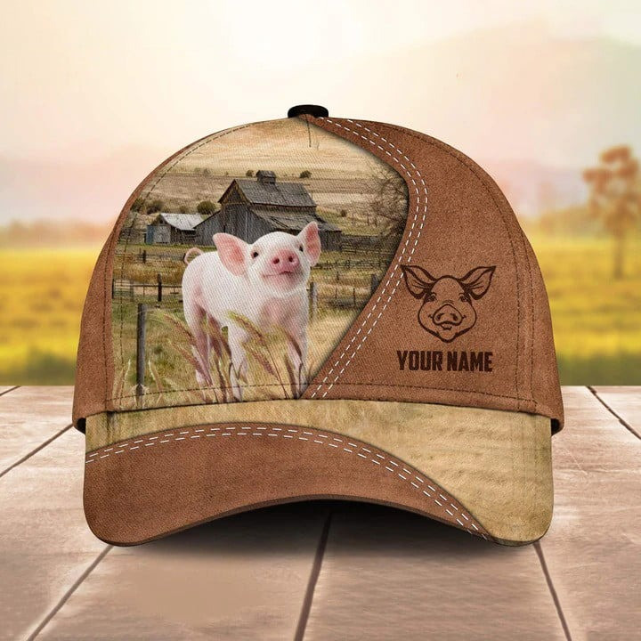 Funny Pig Hats for Girl, Just A Girl Who Loves Pig Classic Cap for Daughter Trucker Hats Custom Hats Gifts For Men & Women