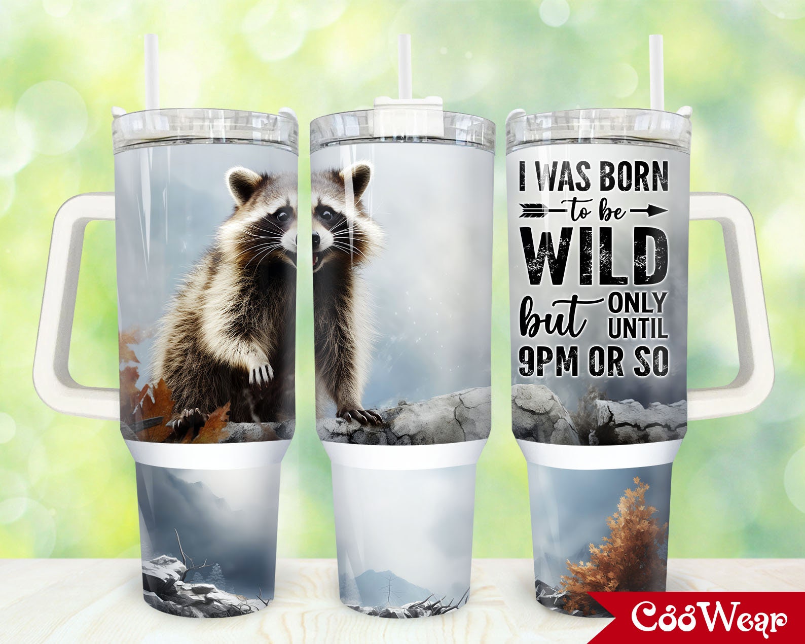 Funny Raccoon Custom Stanley Cup 40 oz 30 oz Tumbler With HandleTVC2301876