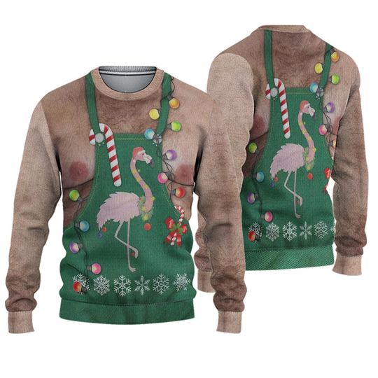 Funny Santa Ugly Christmas Sweater - Image 2