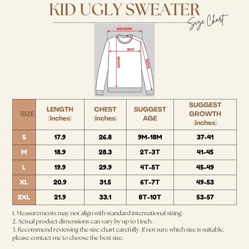 Funny Santa Xmas Ugly Christmas Sweater, Cute Santa Xmas S - Image 4