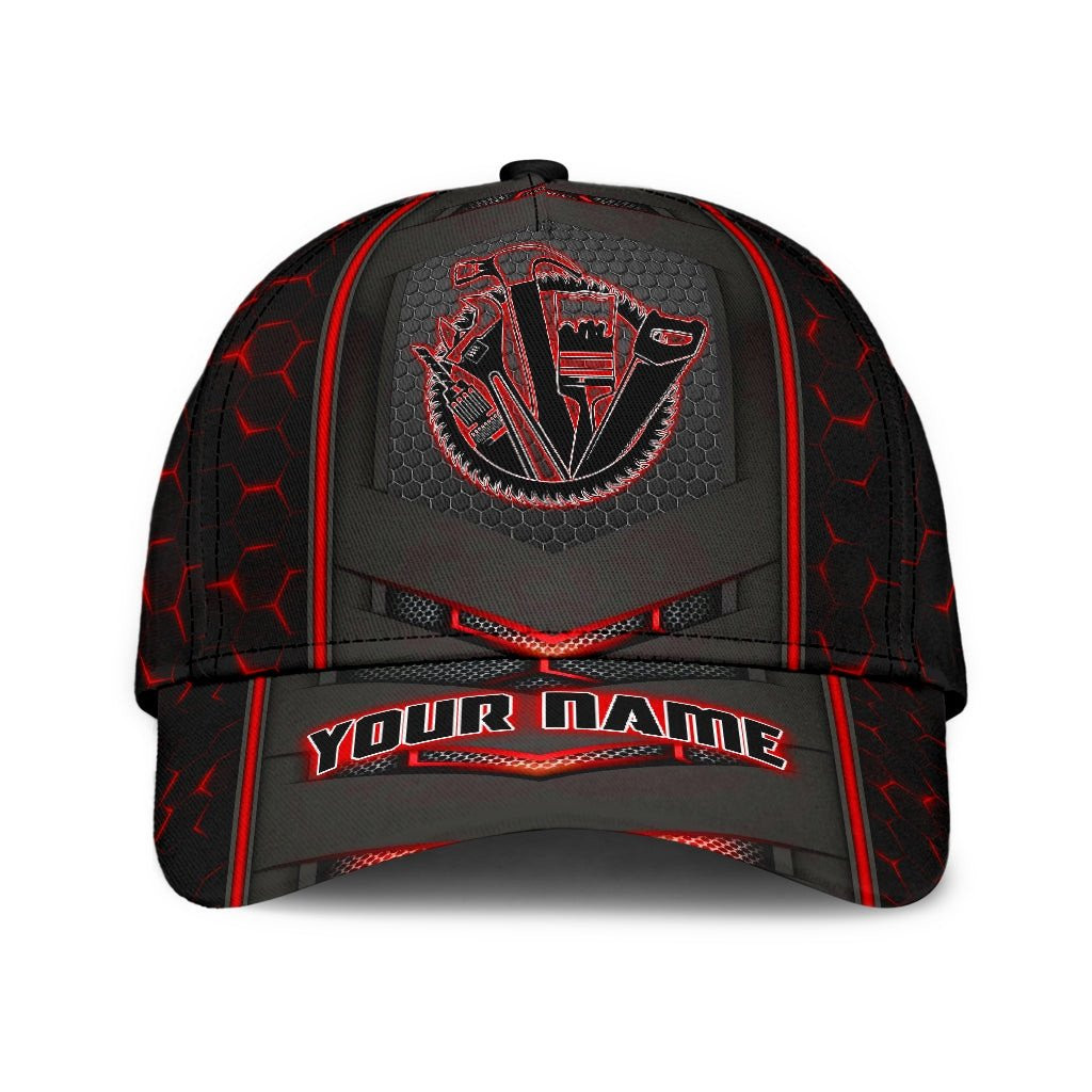 Funny Skull Carpenter Hat for Men, Carpentry 3D Baseball Cap for Skull Lovers Trucker Hats Custom Hats Gifts For Men & Women