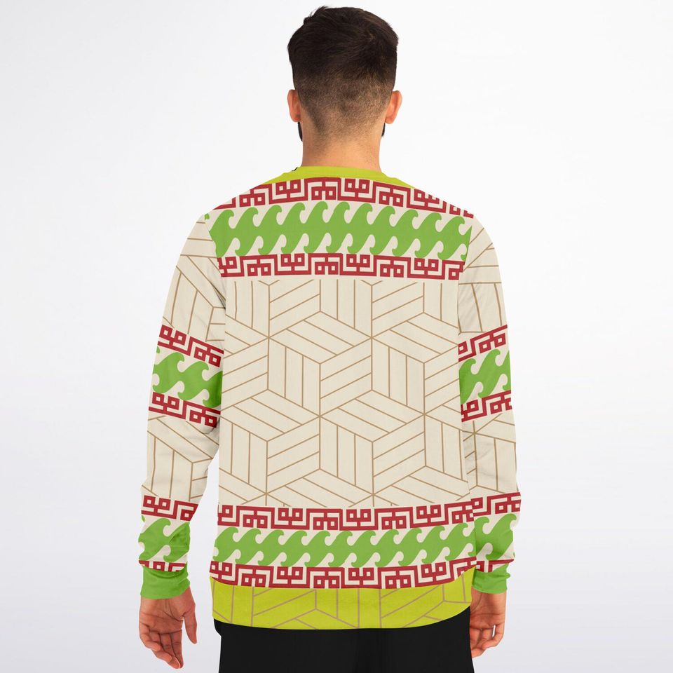 Funny Ugly Christmas Sweatshirt - The Hole That Satisfies Ugly Sweatshirts - Image 3