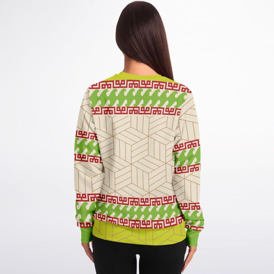 Funny Ugly Christmas Sweatshirt - The Hole That Satisfies Ugly Sweatshirts - Image 5