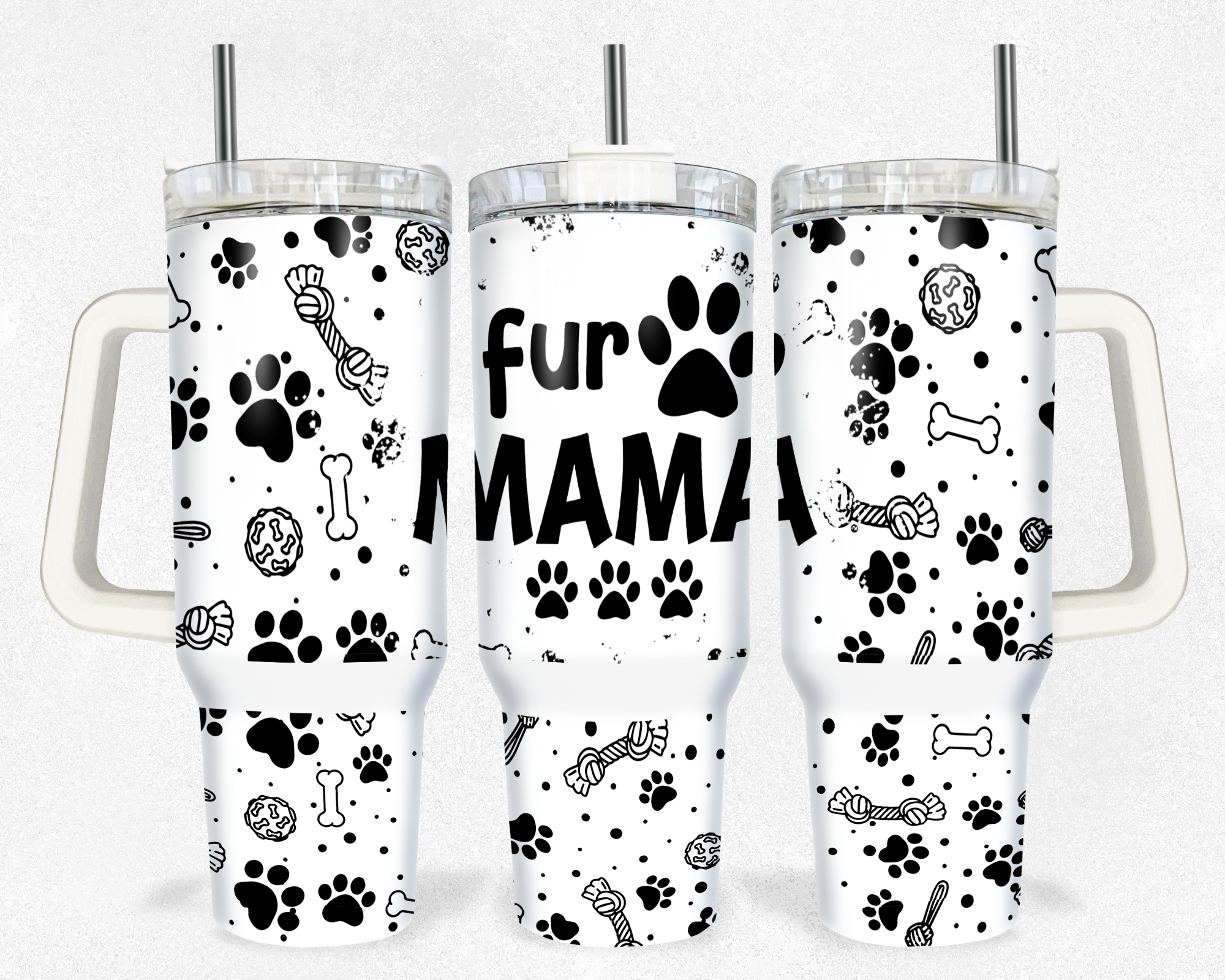 Fur Mama Custom Stanley Cup 40 oz 30 oz Tumbler With HandleTVC2301175