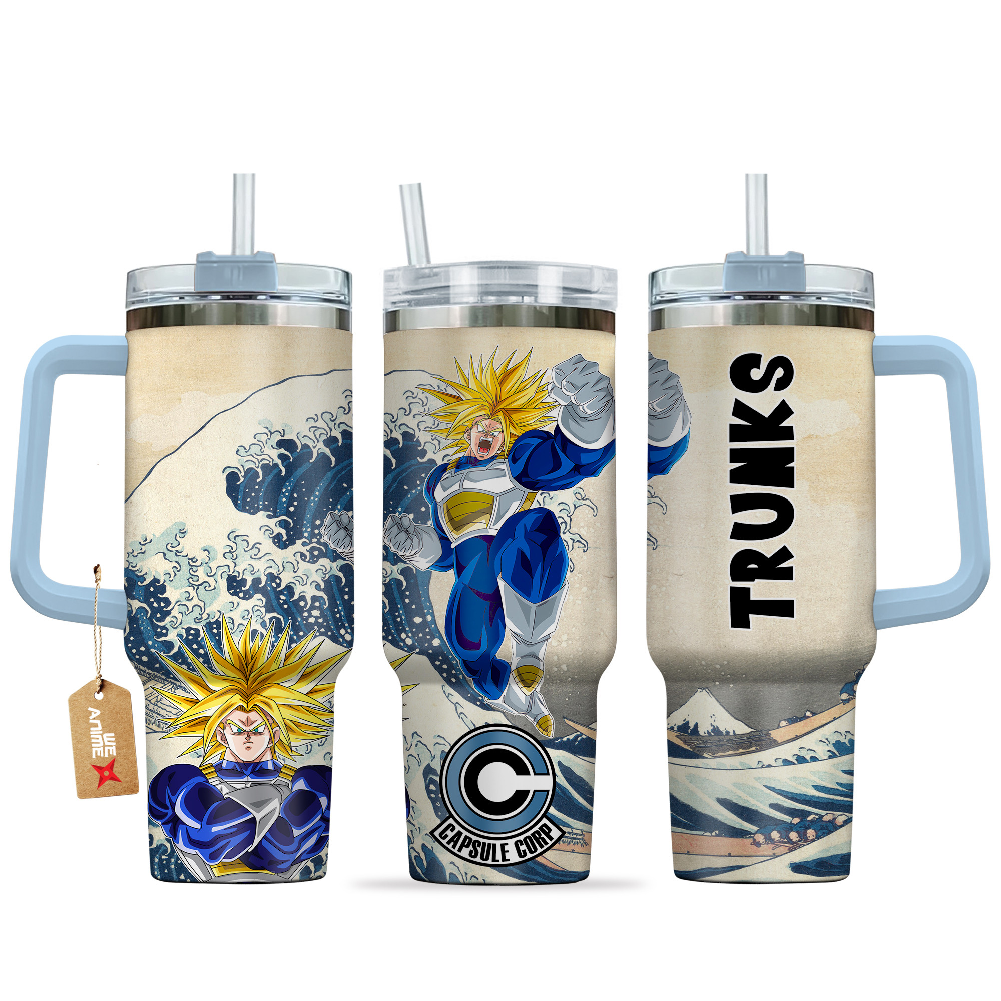 Future Trunks Dragon Ball Anime Custom Stanley Cup 40 oz 30 oz Tumbler With HandleTVC2301139