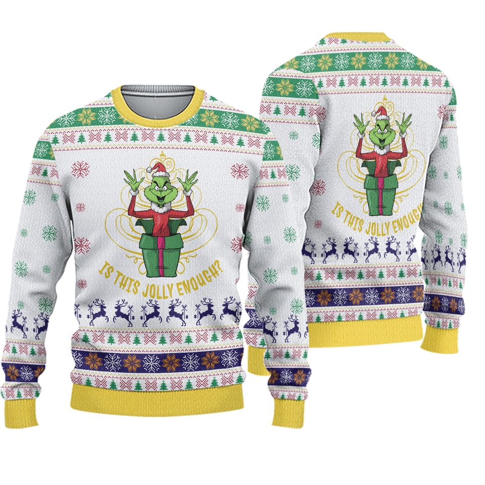 G-r-i-n-c-h Ugly Christmas Sweater
