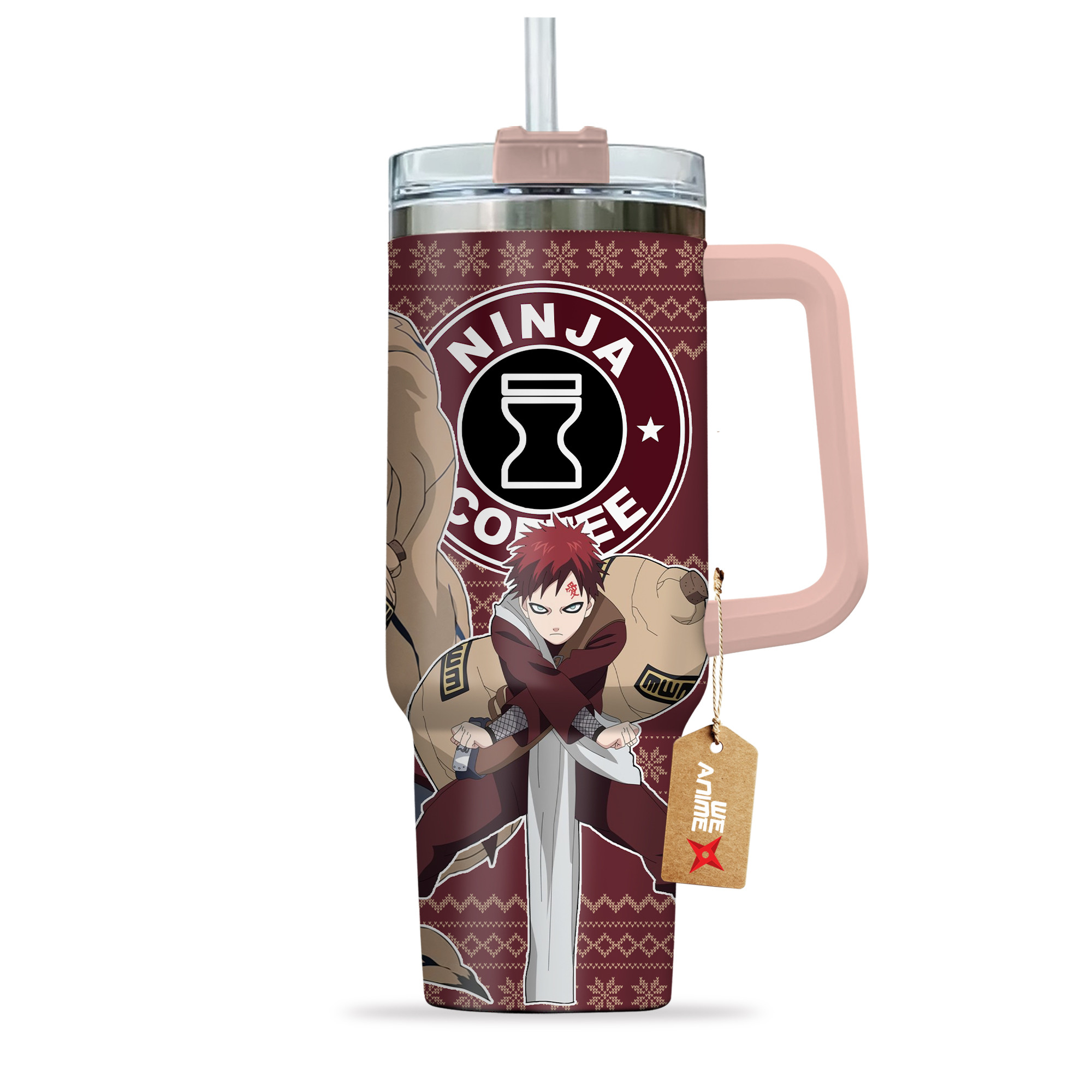 Gaara Naruto Anime Custom Stanley Cup 40 oz 30 oz Tumbler With HandleTVC2301162 - Image 4