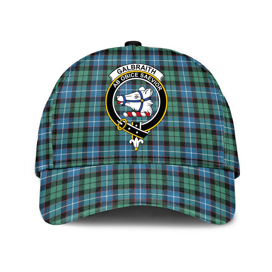 Galbraith Ancient Tartan Baseball Cap, Tartan Plaid Cap with Family Crest K23 Trucker Hats Custom Hats Gifts For Men & Women
