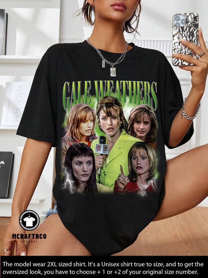 Gale Weathers Vintage T-Shirt, Limited Gale Weathers