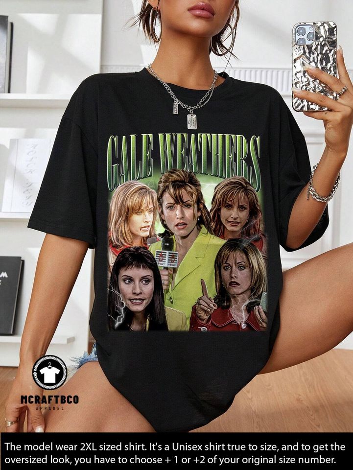 Gale Weathers Vintage T-Shirt, Limited Gale Weathers Vintage