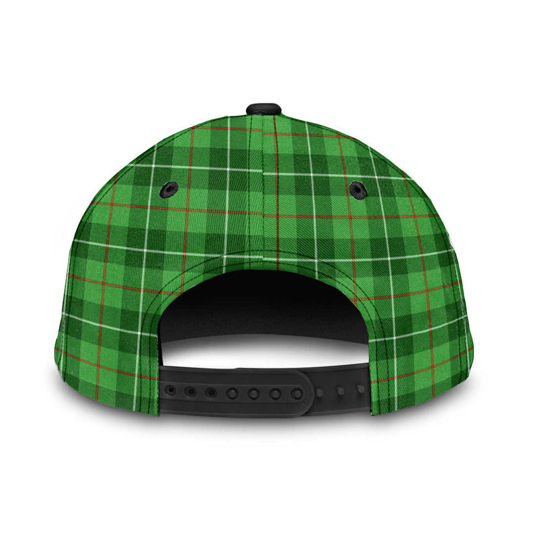 Galloway District Tartan Baseball Cap, Tartan Plaid Cap with Family Crest K23 Trucker Hats Custom Hats Gifts For Men & Women
