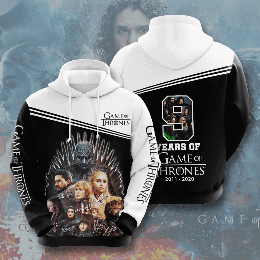 Game Of Thrones 3D All Over Print Hoodie, Zip Hoodie