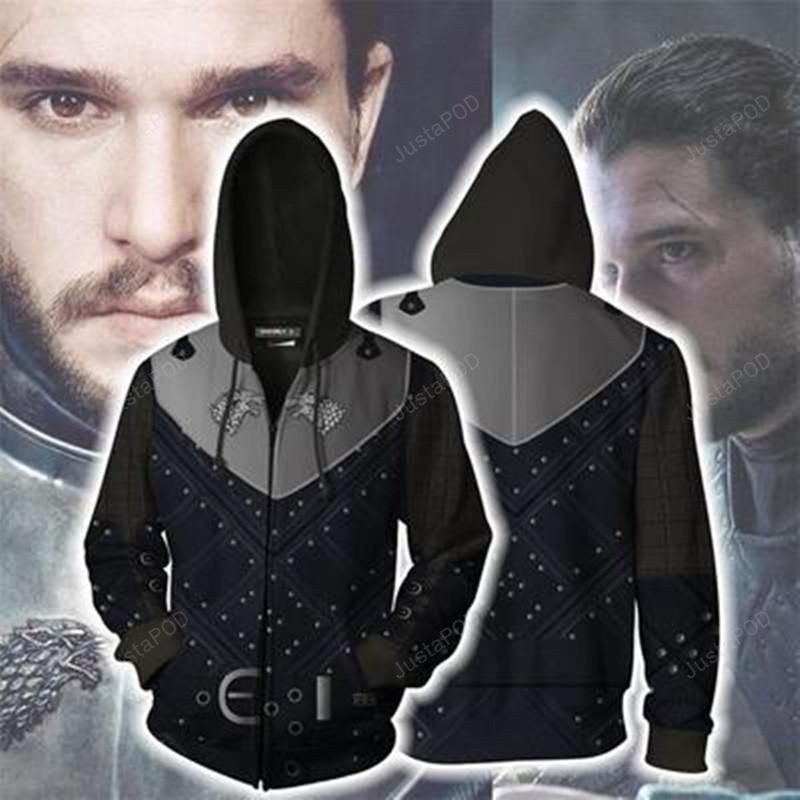 Game of Thrones 3D All Over Print Hoodie, Zip Hoodie