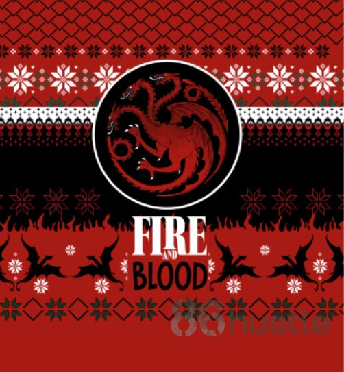 Game Of Thrones Targaryen Fire Blood Christmas For Unisex Ugly Christmas Sweater Adult 3D Funny Matching for family - Image 2