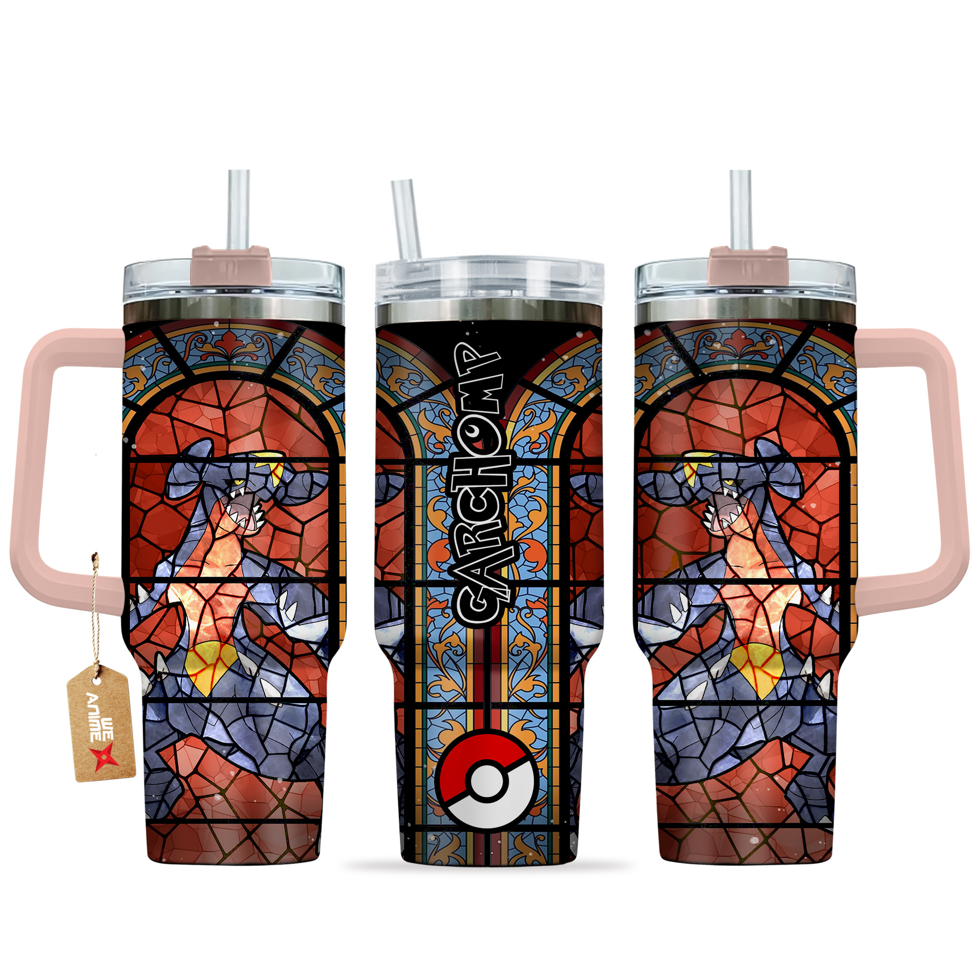 Garchomp Pokemon Anime Custom Stanley Cup 40 oz 30 oz Tumbler With HandleTVC2301136