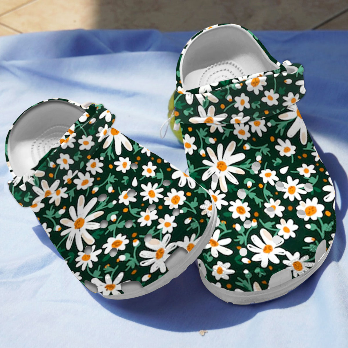 Garden Floral Crocs Crocband Clogs Shoes Comfortable For Men Women and Kids