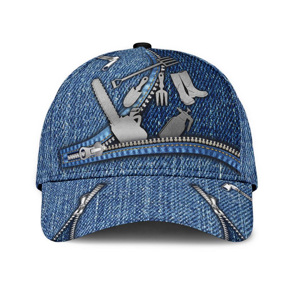 Gardening Classic Cap, Gift for Gardening Lovers Trucker Hats Custom Hats Gifts For Men & Women