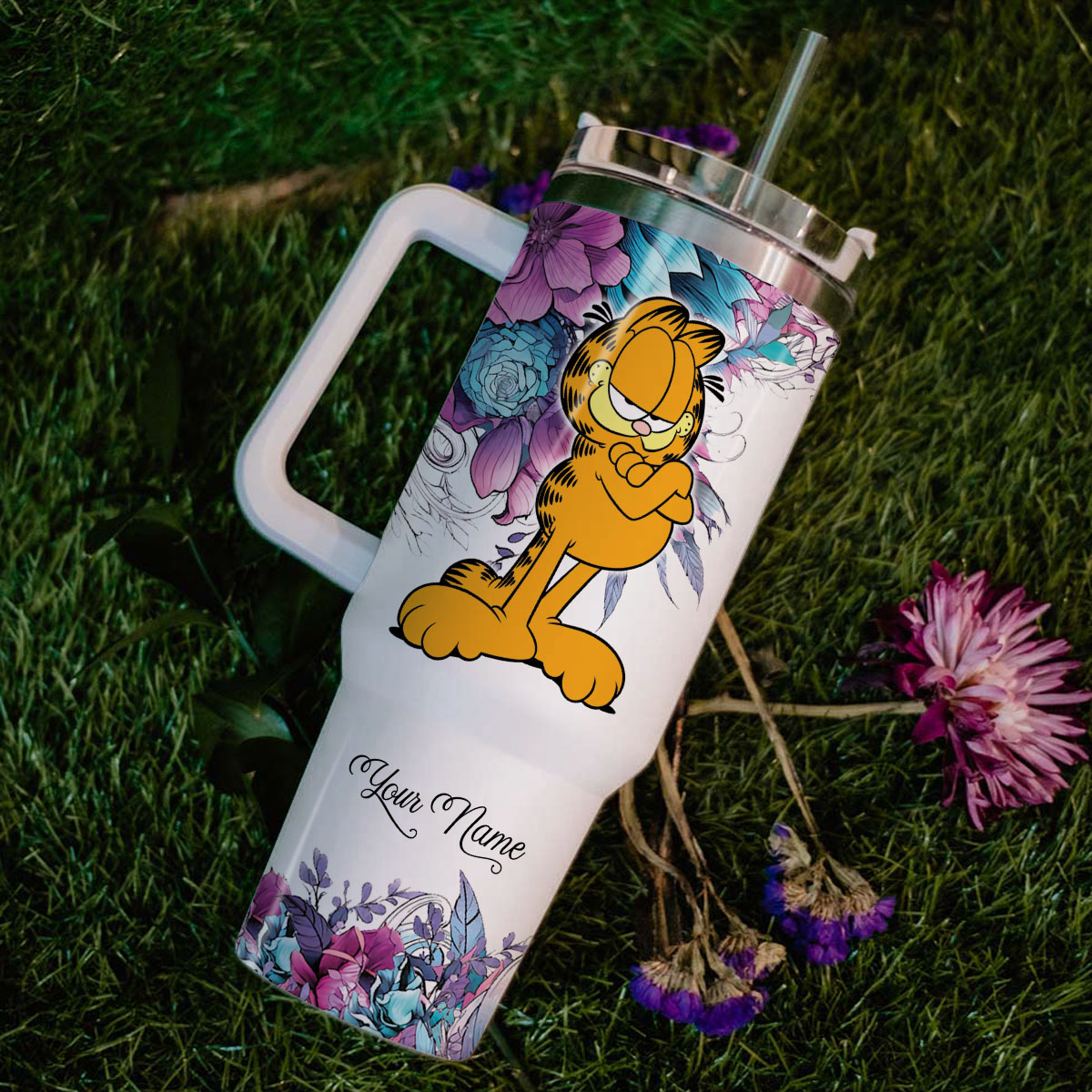 Garfield Cartoon Custom Stanley Cup 40 oz 30 oz Tumbler With HandleTVC2301828 - Image 6