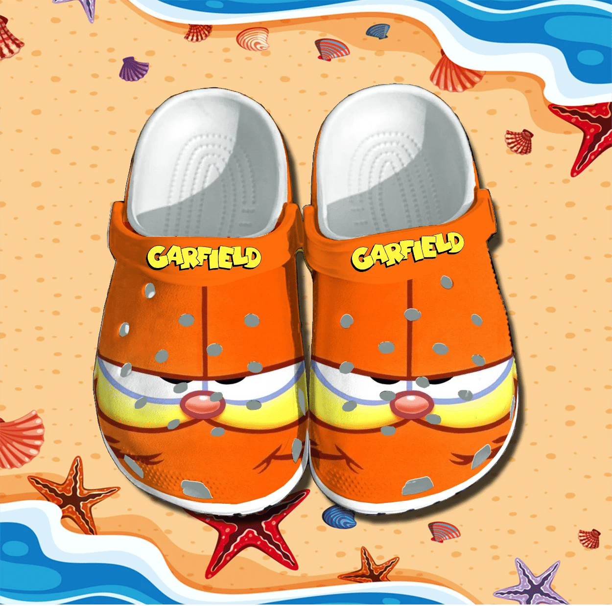 Garfield Crocs Clog Shoes
