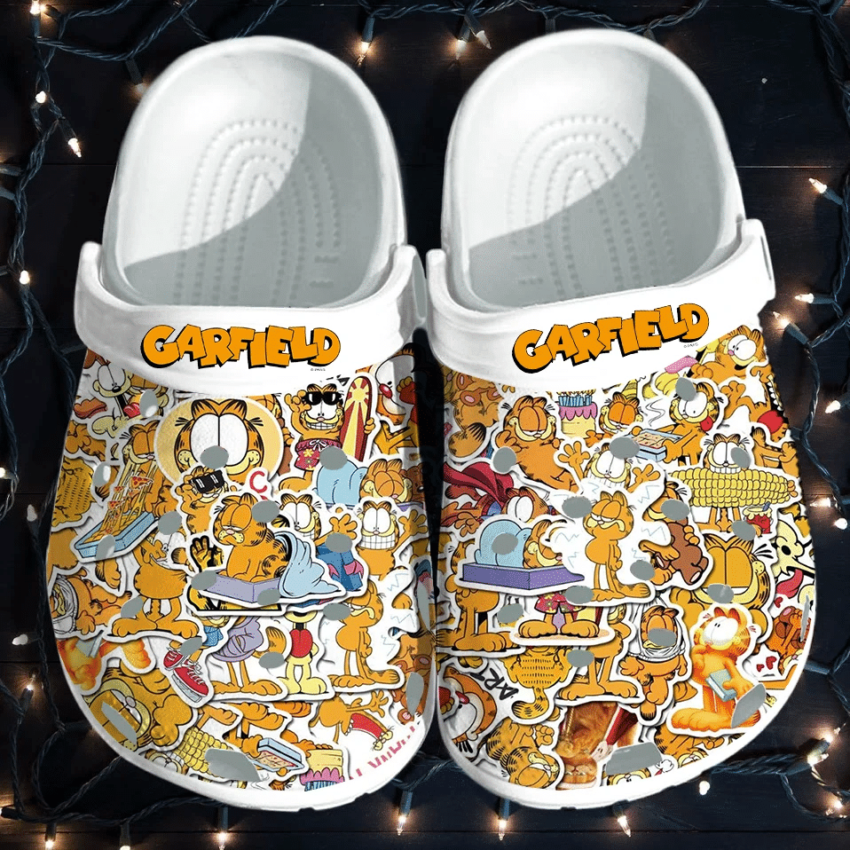 Garfield Crocs Clog Shoes