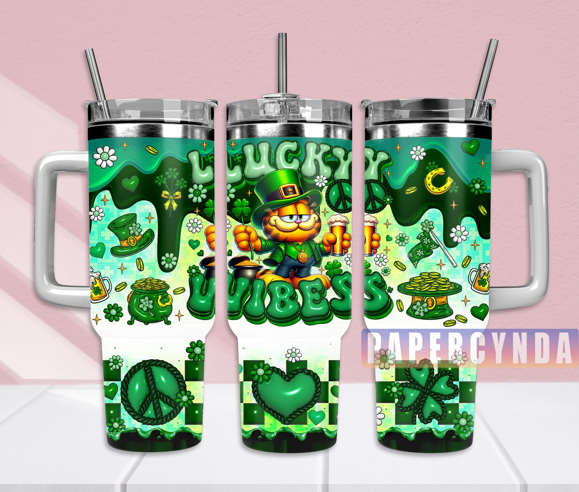 Garfield Custom Stanley Cup 40 oz 30 oz Tumbler With HandleTVC2301834