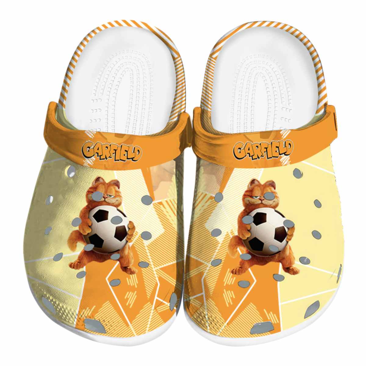 Garfield Movie Crocs Crocband Clogs Shoes Comfortable For Men Women and Kids