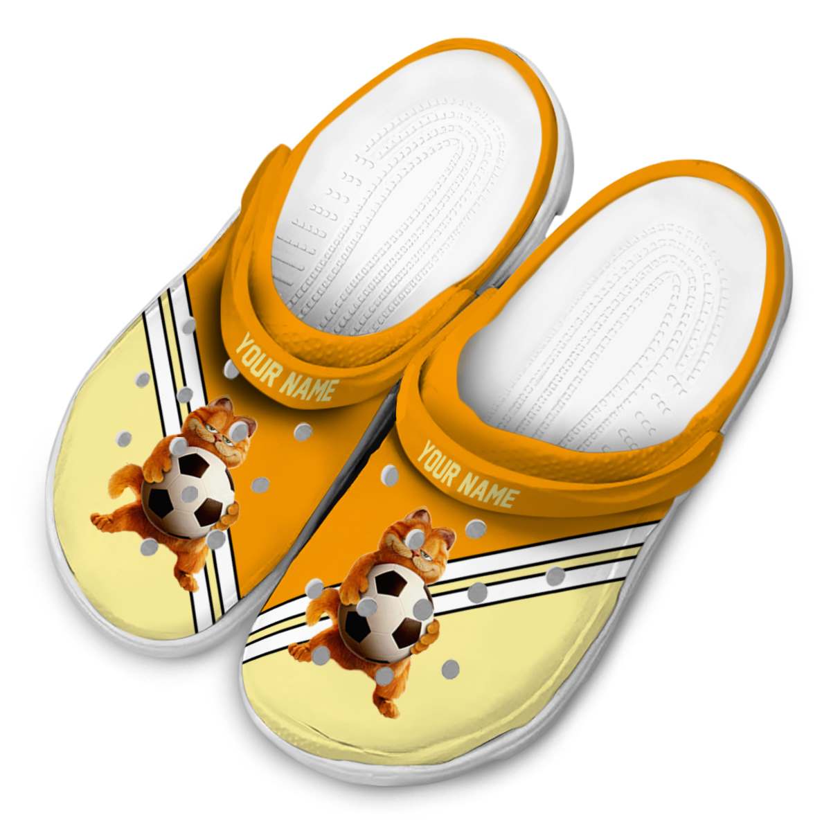 Garfield Movie Crocs Crocband Clogs Shoes Comfortable For Men Women and Kids - Image 4