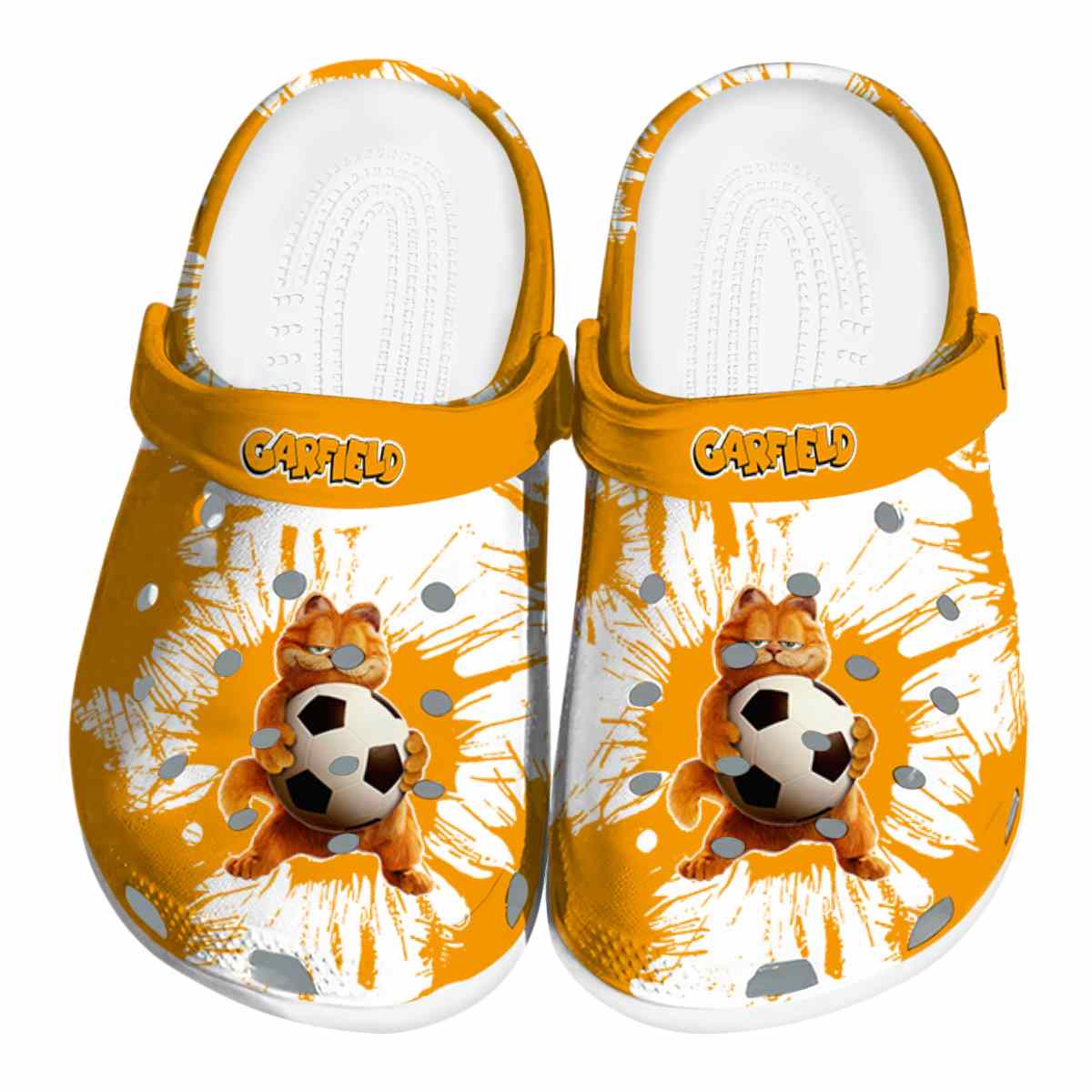 Garfield Movie Crocs Crocband Clogs Shoes Comfortable For Men Women and Kids