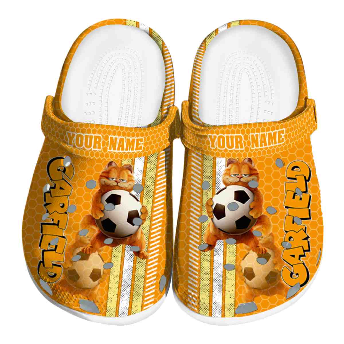 Garfield Movie Crocs Crocband Clogs Shoes Comfortable For Men Women and Kids