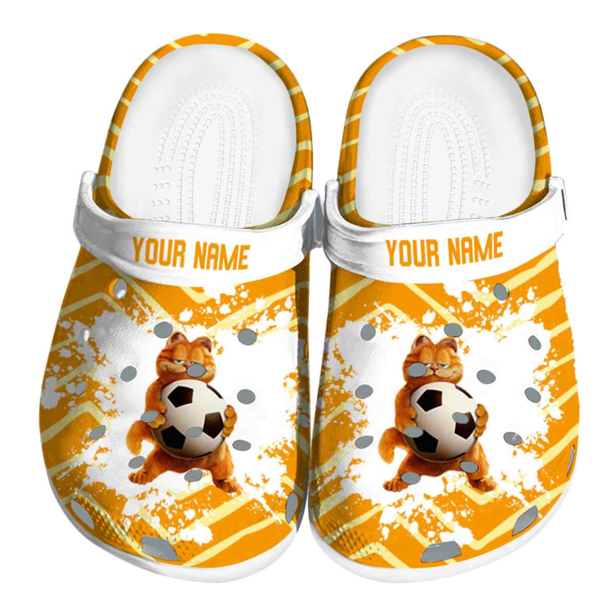 Garfield Movie Crocs Crocband Clogs Shoes Comfortable For Men Women and Kids