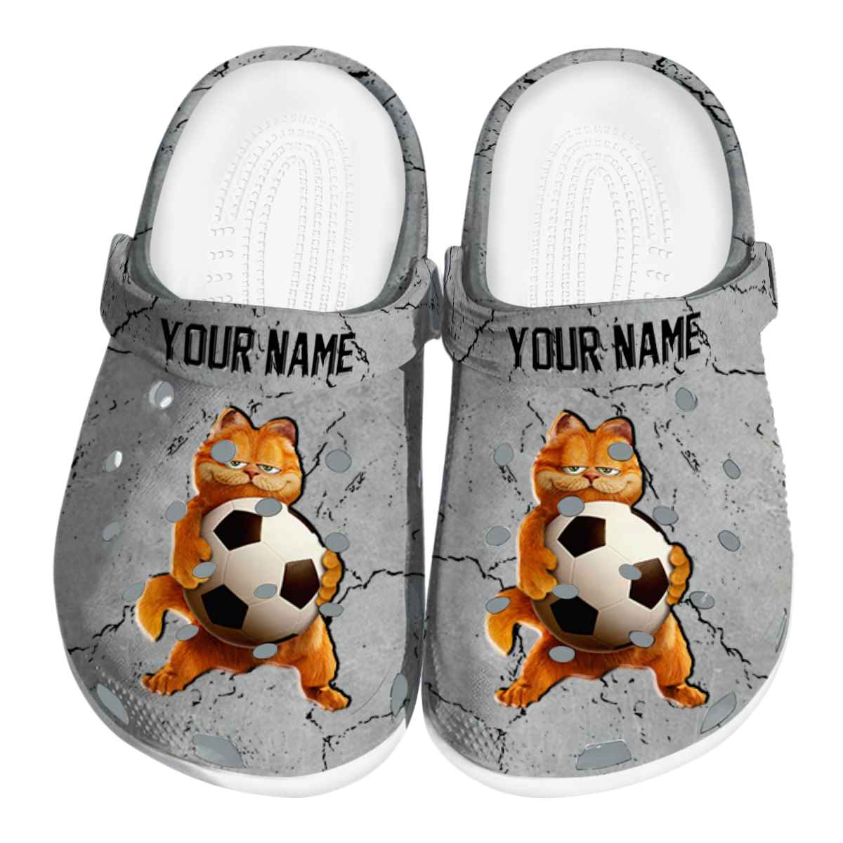 Garfield Movie Crocs Crocband Clogs Shoes Comfortable For Men Women and Kids