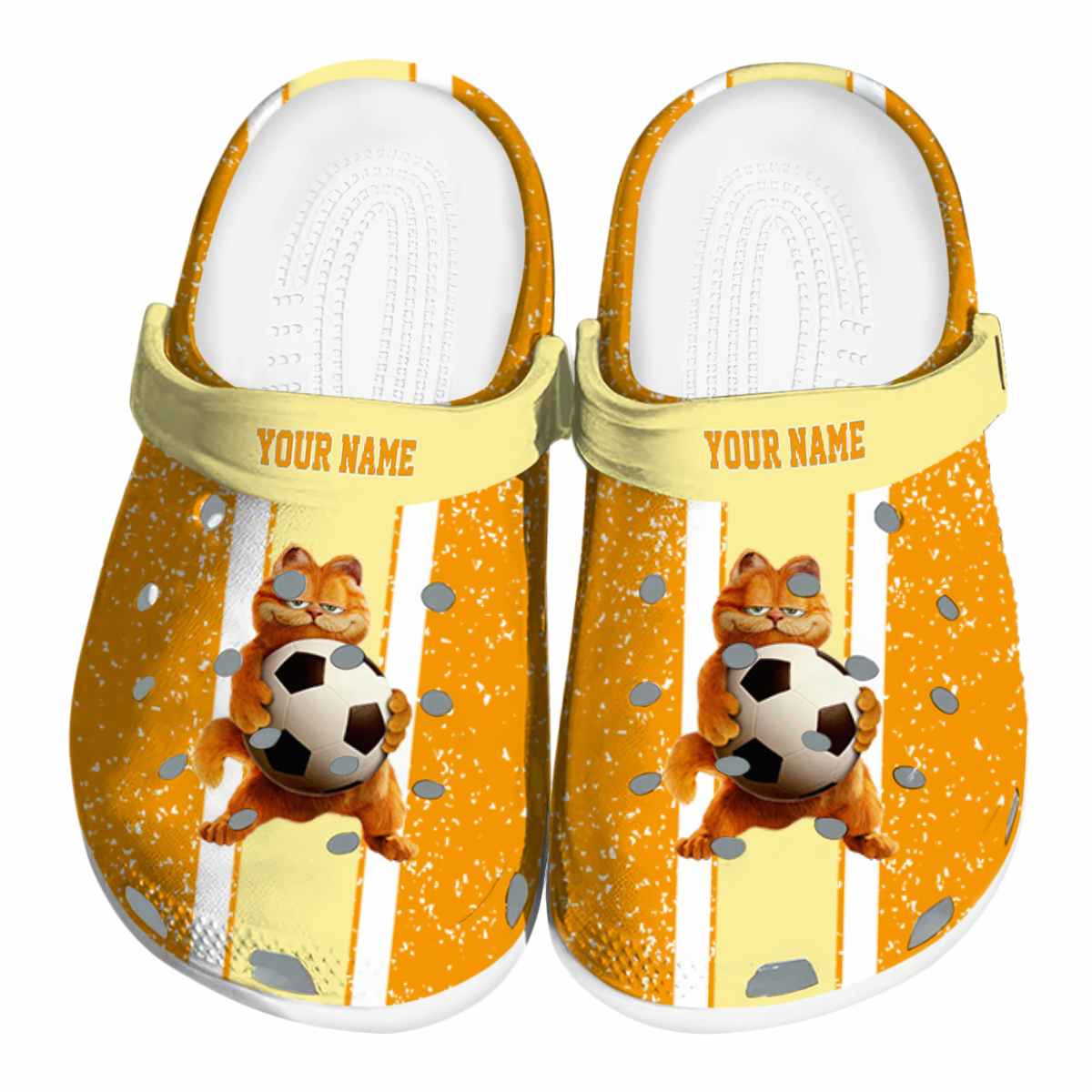 Garfield Movie Crocs Crocband Clogs Shoes Comfortable For Men Women and Kids