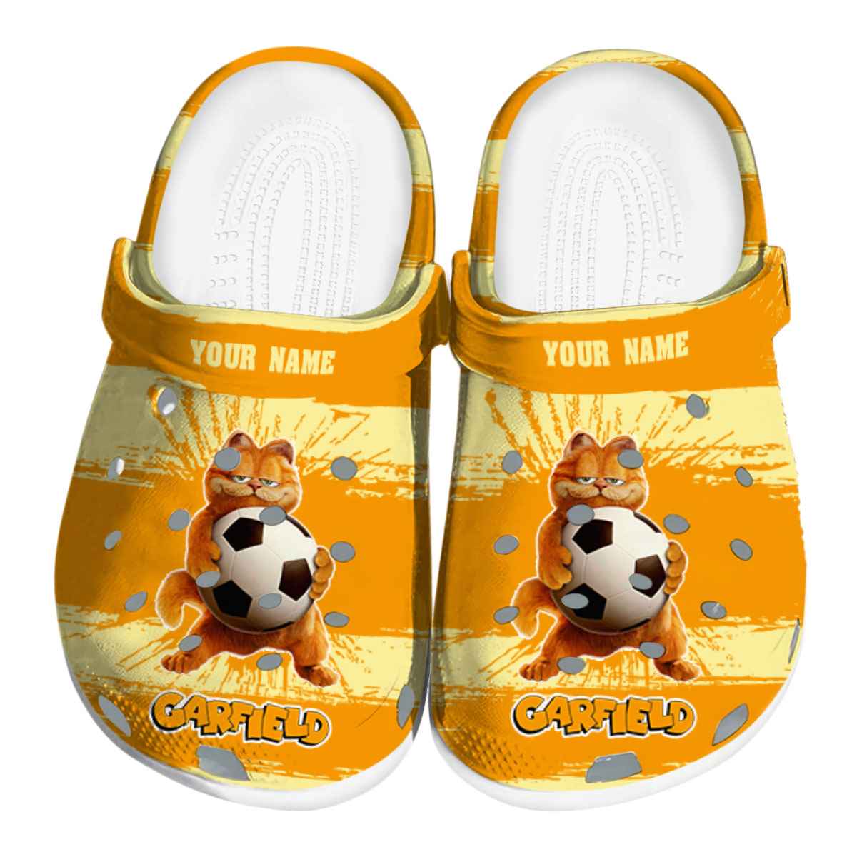 Garfield Movie Crocs Crocband Clogs Shoes Comfortable For Men Women and Kids