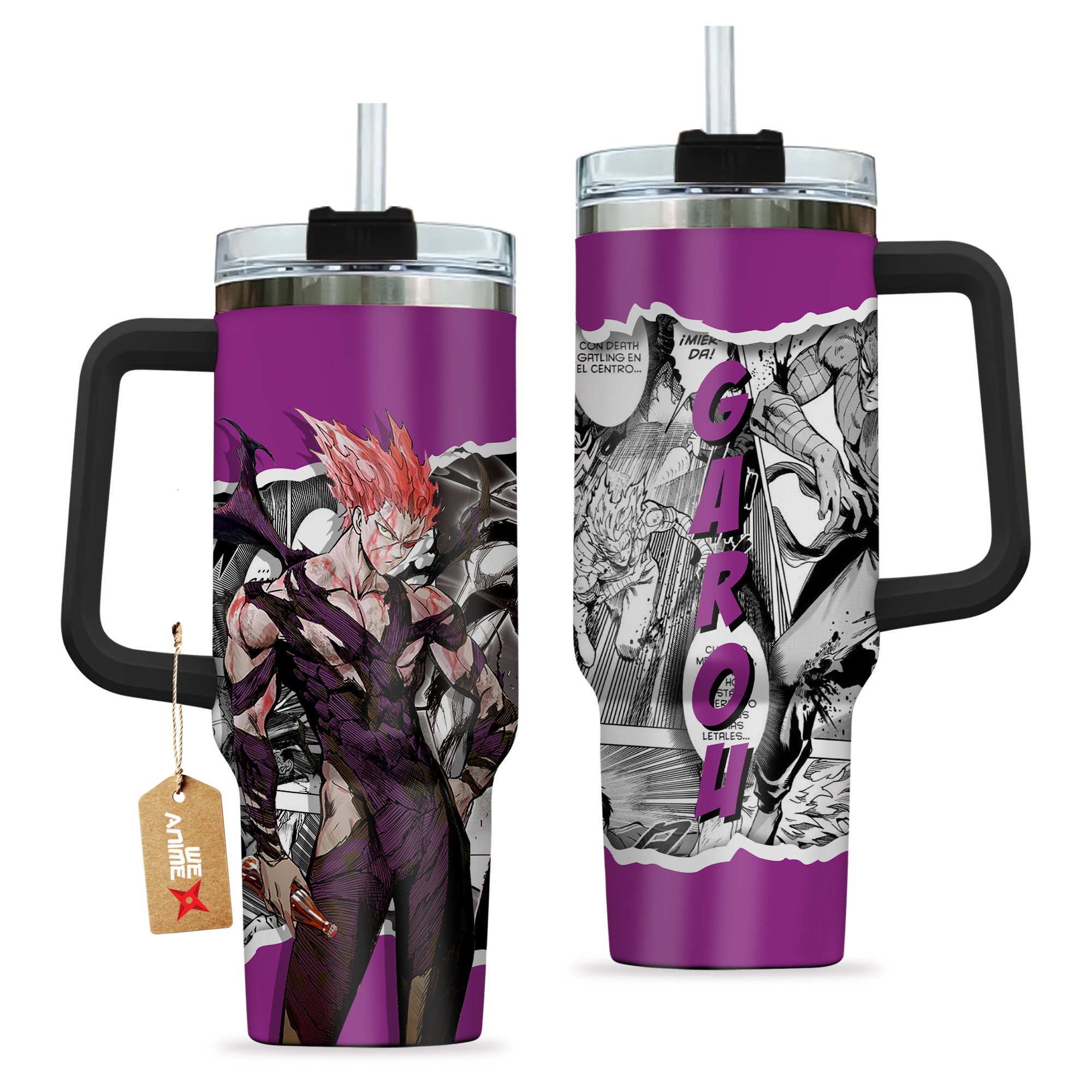 Garou One-Punch Man AnimeÂ  Custom Stanley Cup 40 oz 30 oz Tumbler With HandleTVC2301207
