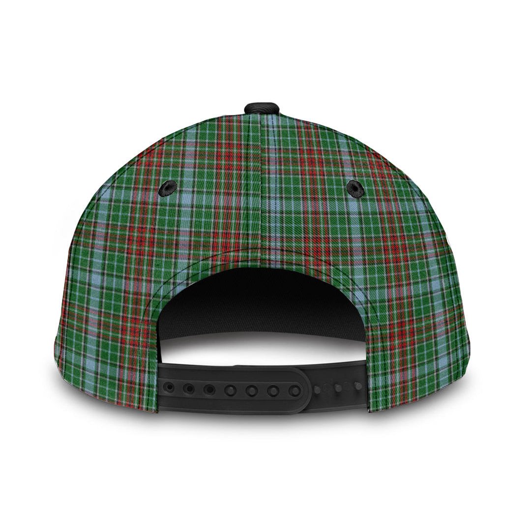 Gayre Tartan Baseball Cap, Tartan Plaid Cap with Family Crest K23 Trucker Hats Custom Hats Gifts For Men & Women