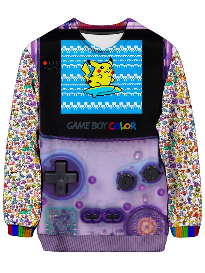GBC PKM Characters Sweater