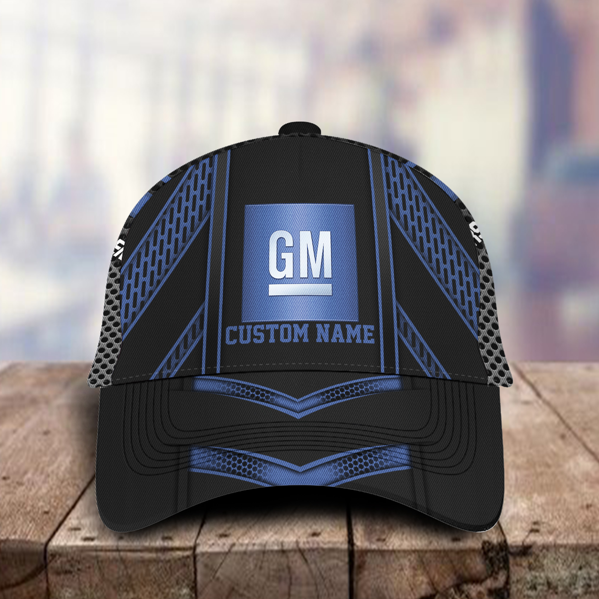 General Motors 3D Classic Cap Hat Personalized Name For Men Women Trucker Hats Custom Hats Gifts For Men & Women
