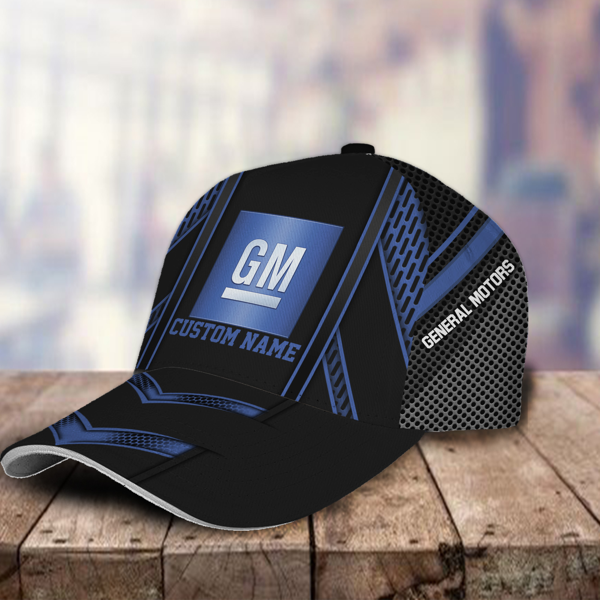 General Motors 3D Classic Cap Hat Personalized Name For Men Women Trucker Hats Custom Hats Gifts For Men & Women
