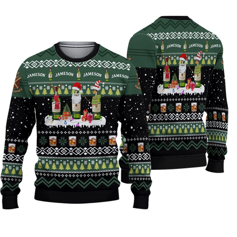 Geo Pattern Jameson Christmas Ugly Sweater